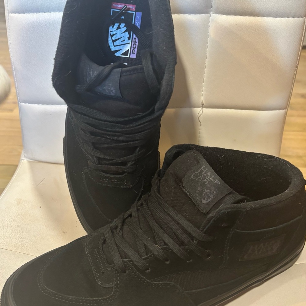 Vans Black High-Top Skate Sneakers